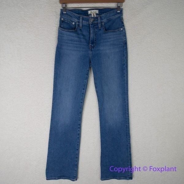 New! Madewell Kick Out Full-Length Jeans in merrigan wash, size 27