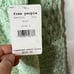 Free People Crashing Waves Open-Knit Chunky Oversized Sweater Mint Green Large