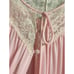 Miss Elaine Pink Medium 2 Piece Maxi Flowy Classic Elegant Lightweight Vintage N