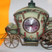 Vintage Oxford Metal Coach Electric Clock-Perfect for that Cinderella theme