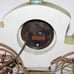 Vintage Oxford Metal Coach Electric Clock-Perfect for that Cinderella theme