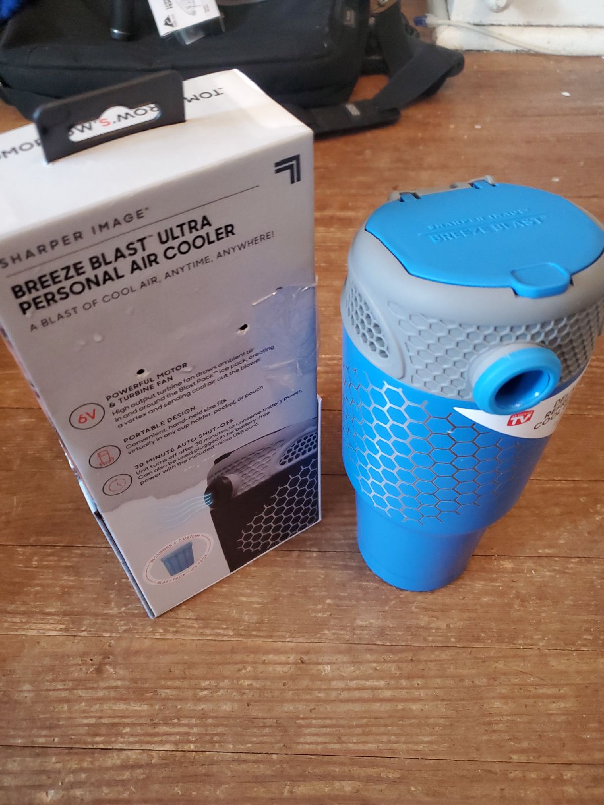 Freeze blast personal air cooler