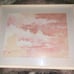 Pink Abstract Framed wall decor