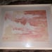 Pink Abstract Framed wall decor