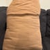 Full / Queen Heavyweight Linen Blend Comforter & Sham Set Warm Brown - Casaluna™