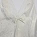 Vintage Val Mode Lingerie Sexy Satin Ivory Paisley Lace chemise slip dress