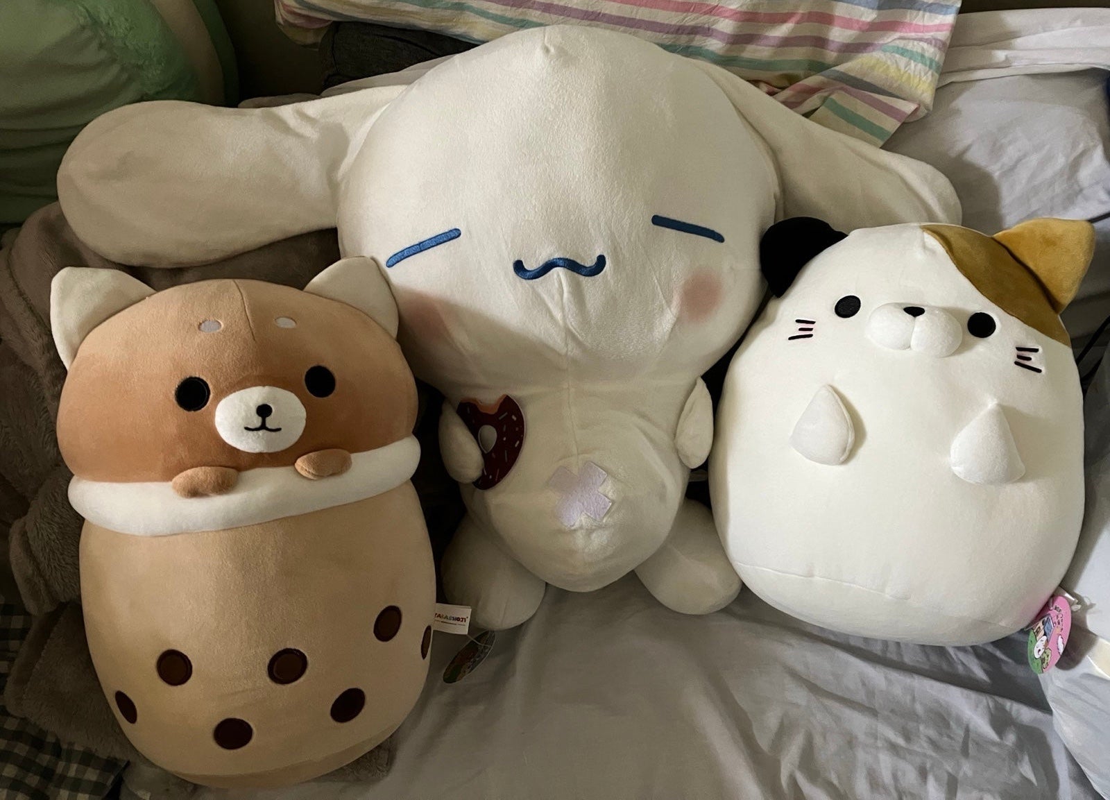 Japanese plushies —NEW with tags!