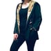 Lielian Esports Japanese Designer Brown Fur Coat Womens 4