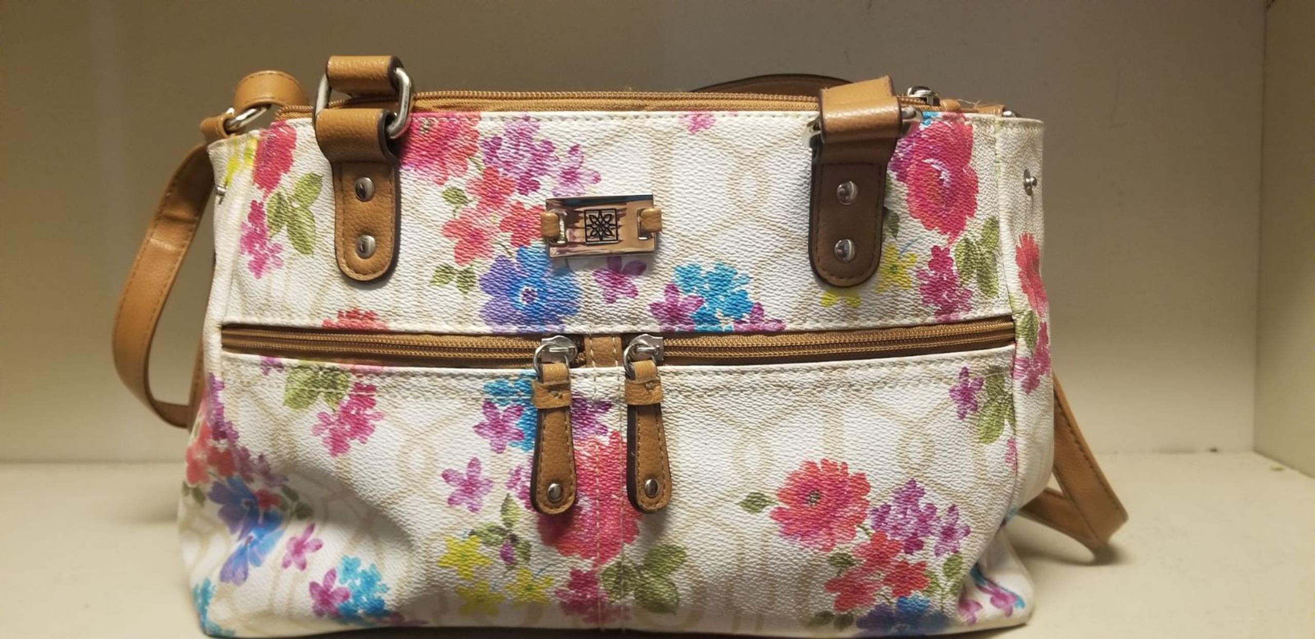 Flowered Crossbody Purse - George