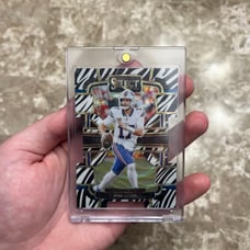 2023 Select Josh Allen Concourse Zebra Die-Cut SSP - Buffalo Bills