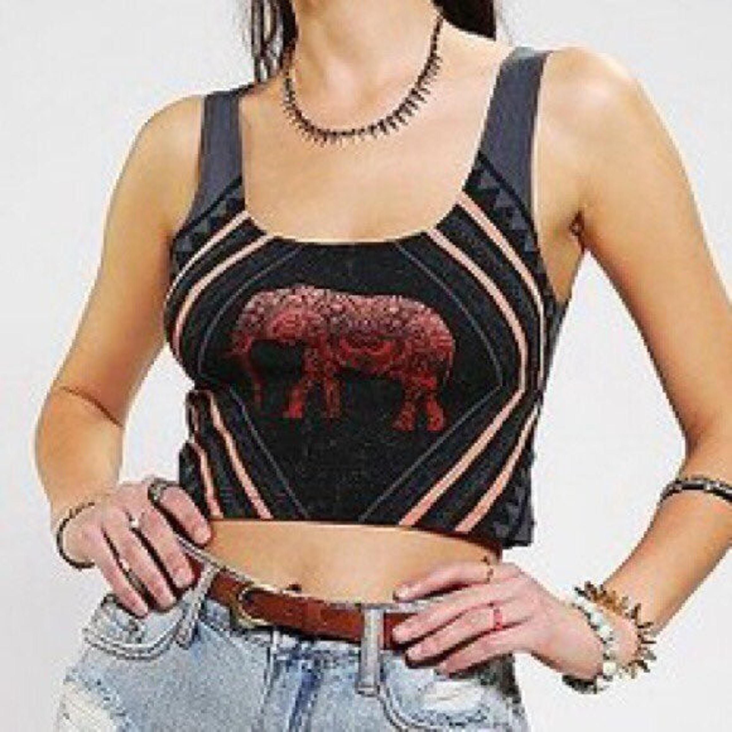 Urban Outfitters ELEPHANT CROP TOP