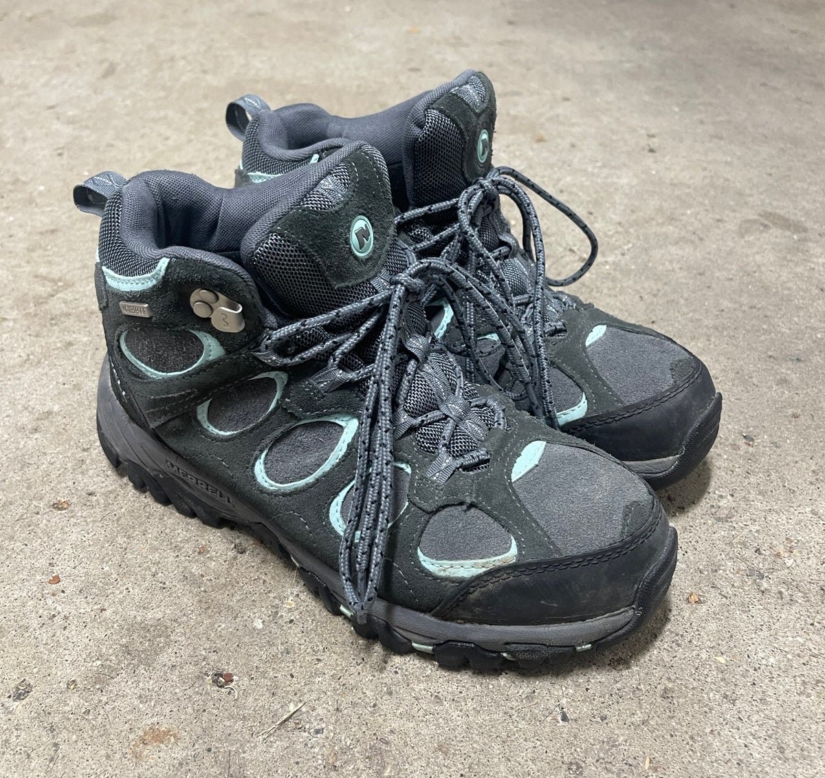Merrell Hilltop Vent Mid Waterproof Brindle Boot Women’s Size 9