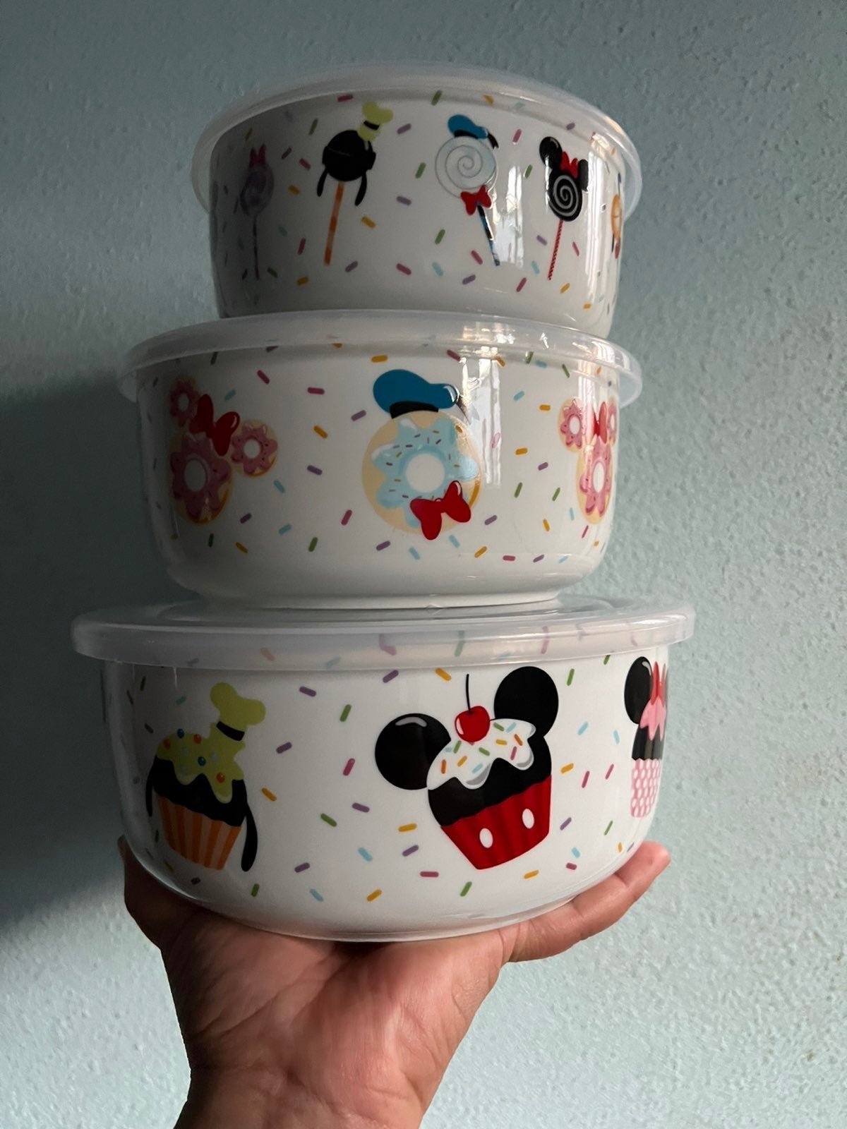 mickey mouse food container