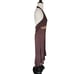 Taboo Vintage Y2K Brown Fairycore Ruffle Hem Hi-Low Asymmetrical Halter Dress L