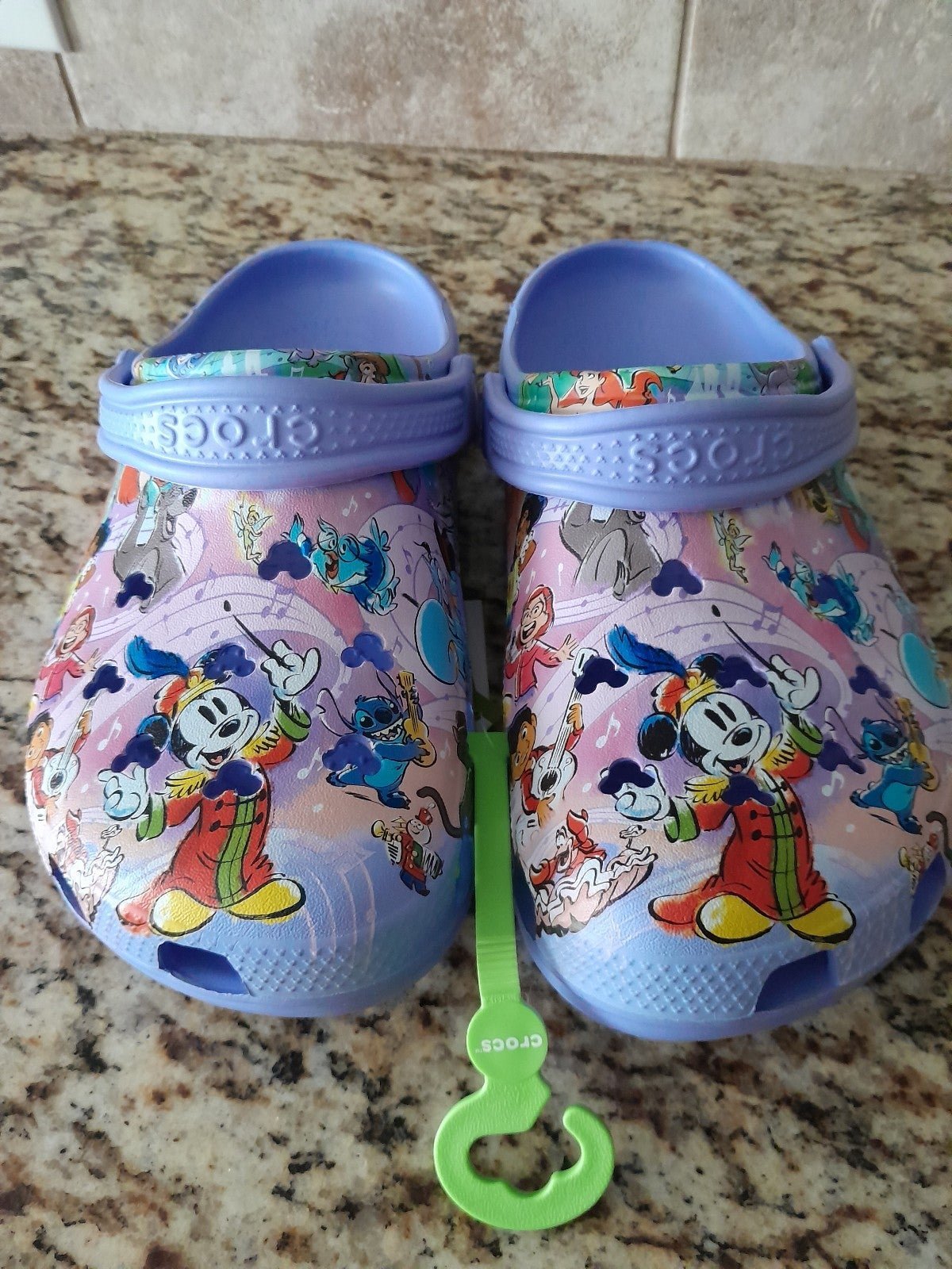 Disney Crocs 8M/10W 100th