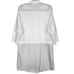 VETTA Top Womens Small White Convertible Shirt Dress Capsule Wardrobe Button