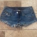 True Religion Joey cut off shorts