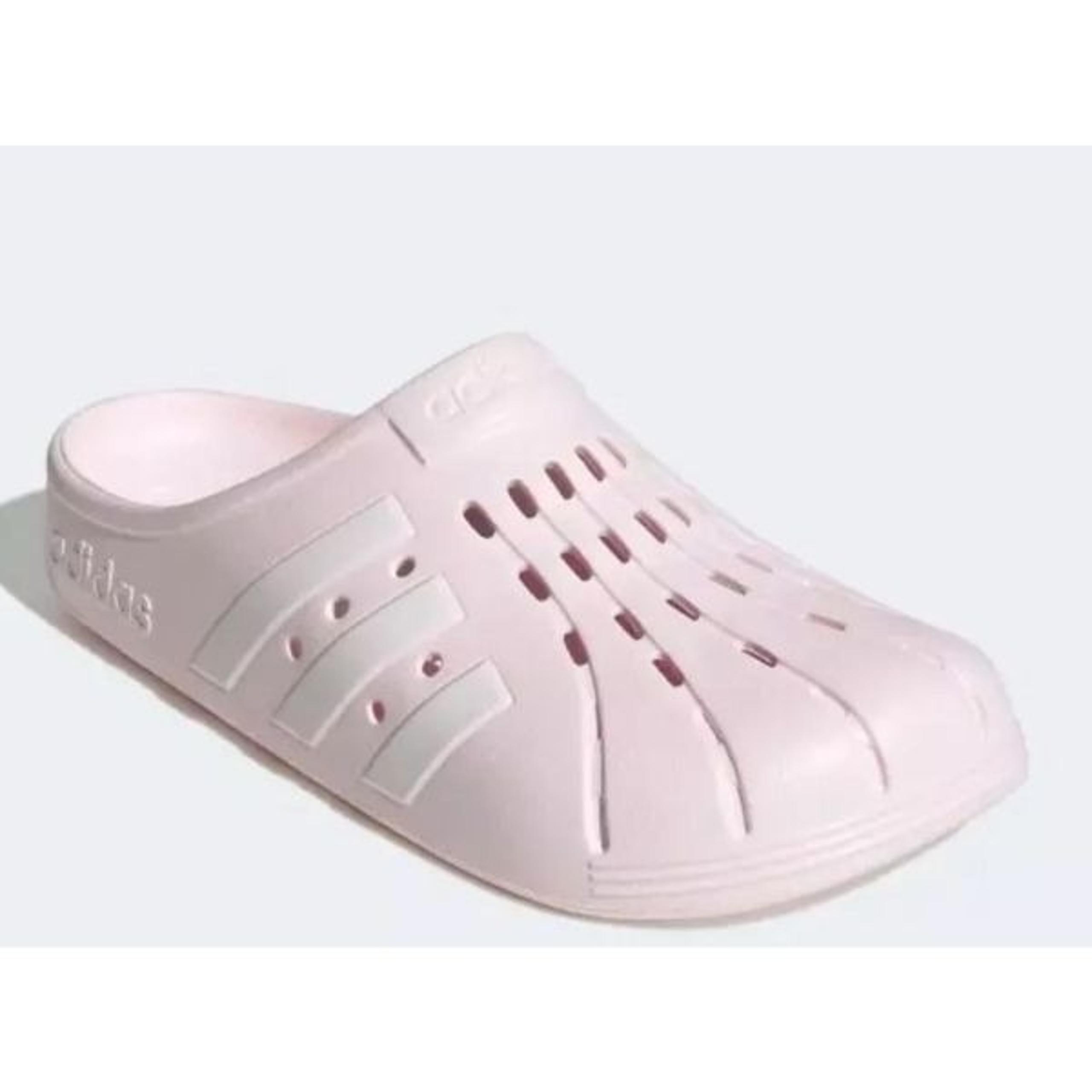 Adidas Adilette Clog Slide Sandals Pink Tint Size 10 Mens Slip On Slides