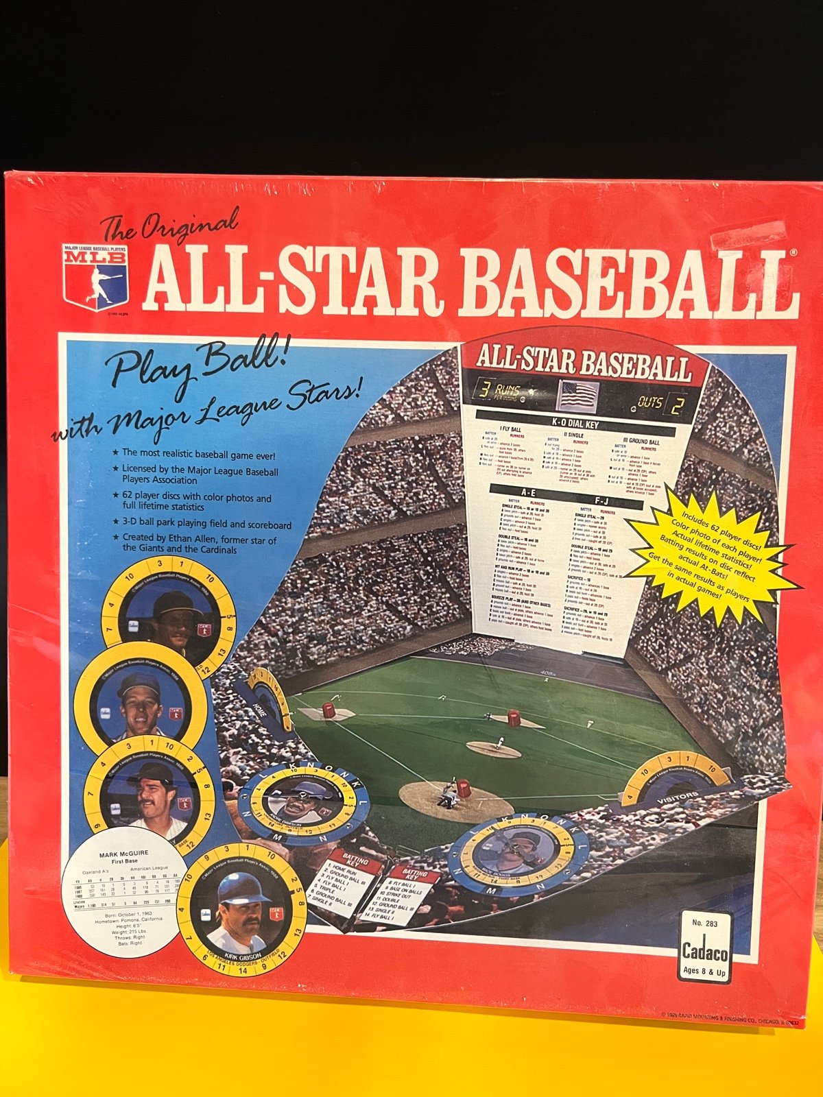 The Original All Star Baseball Game - Board Game