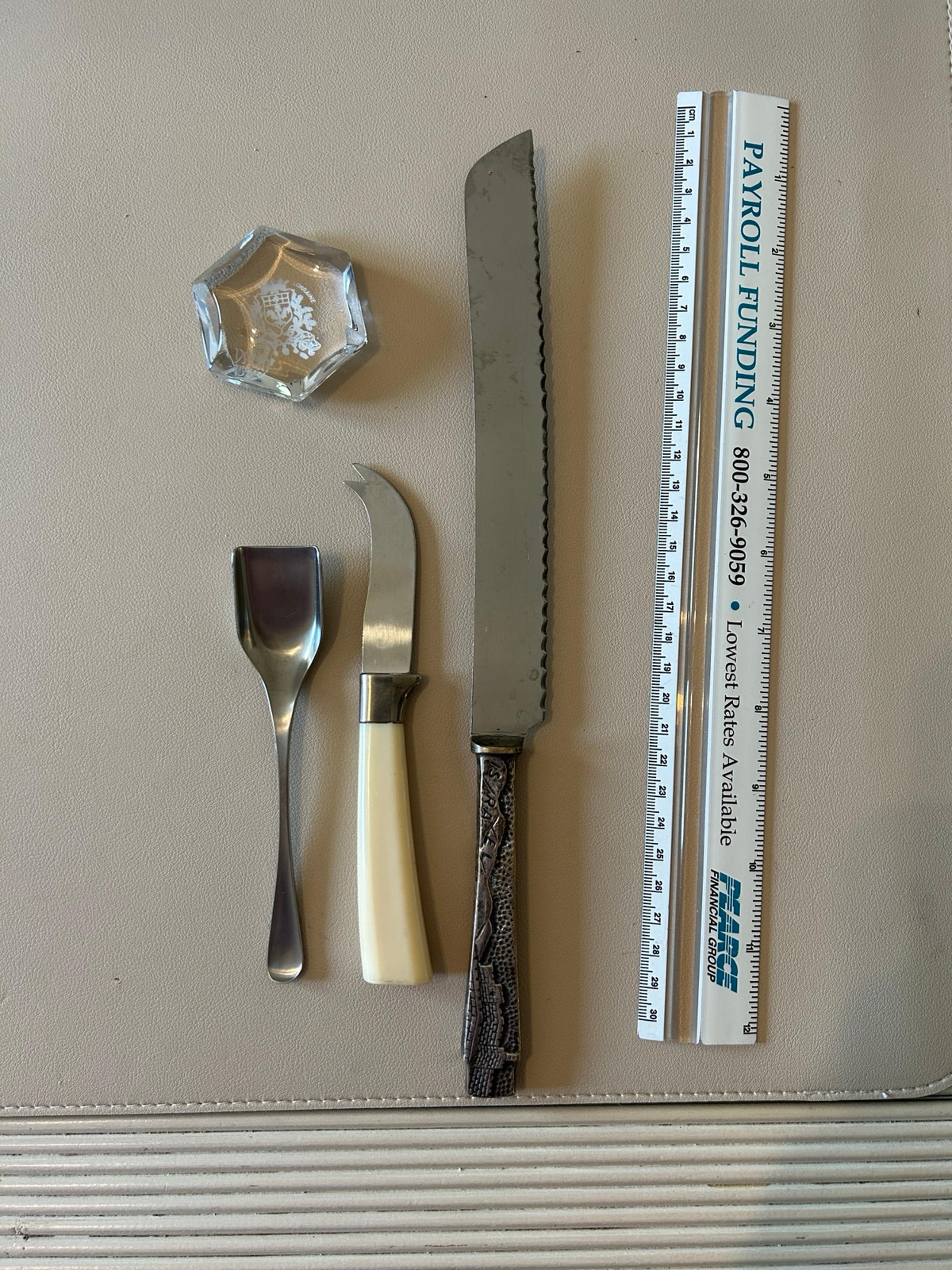 Vintage Knives and paper weight