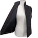 Beyond Threads RARE Womens Alpaca & Wool Soft Fuzzy Zip Up Vest- Dark Brown Sz M