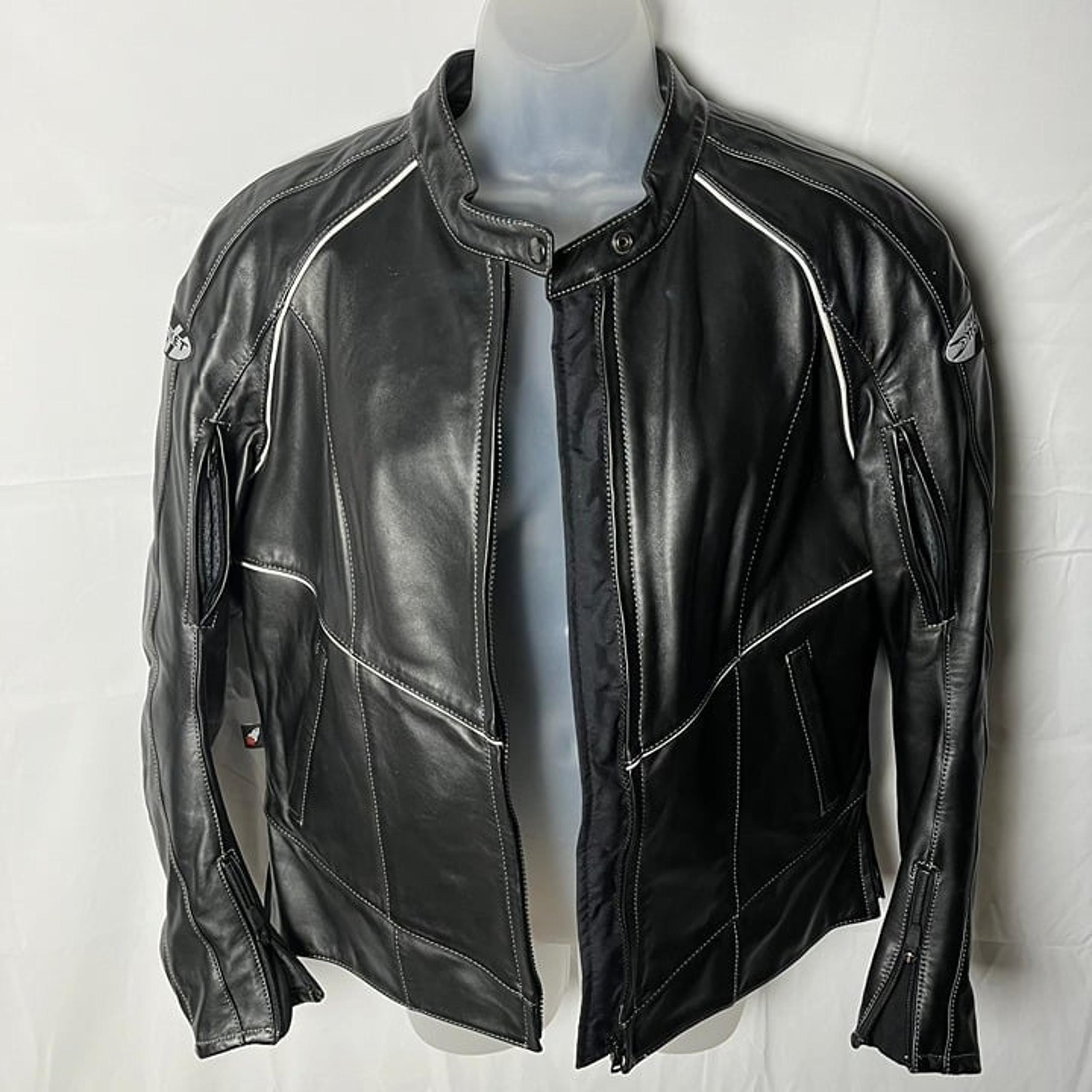 Vintage Joe Rocket Women's Leather Motorcycle Rocket Girl Jacket Size L