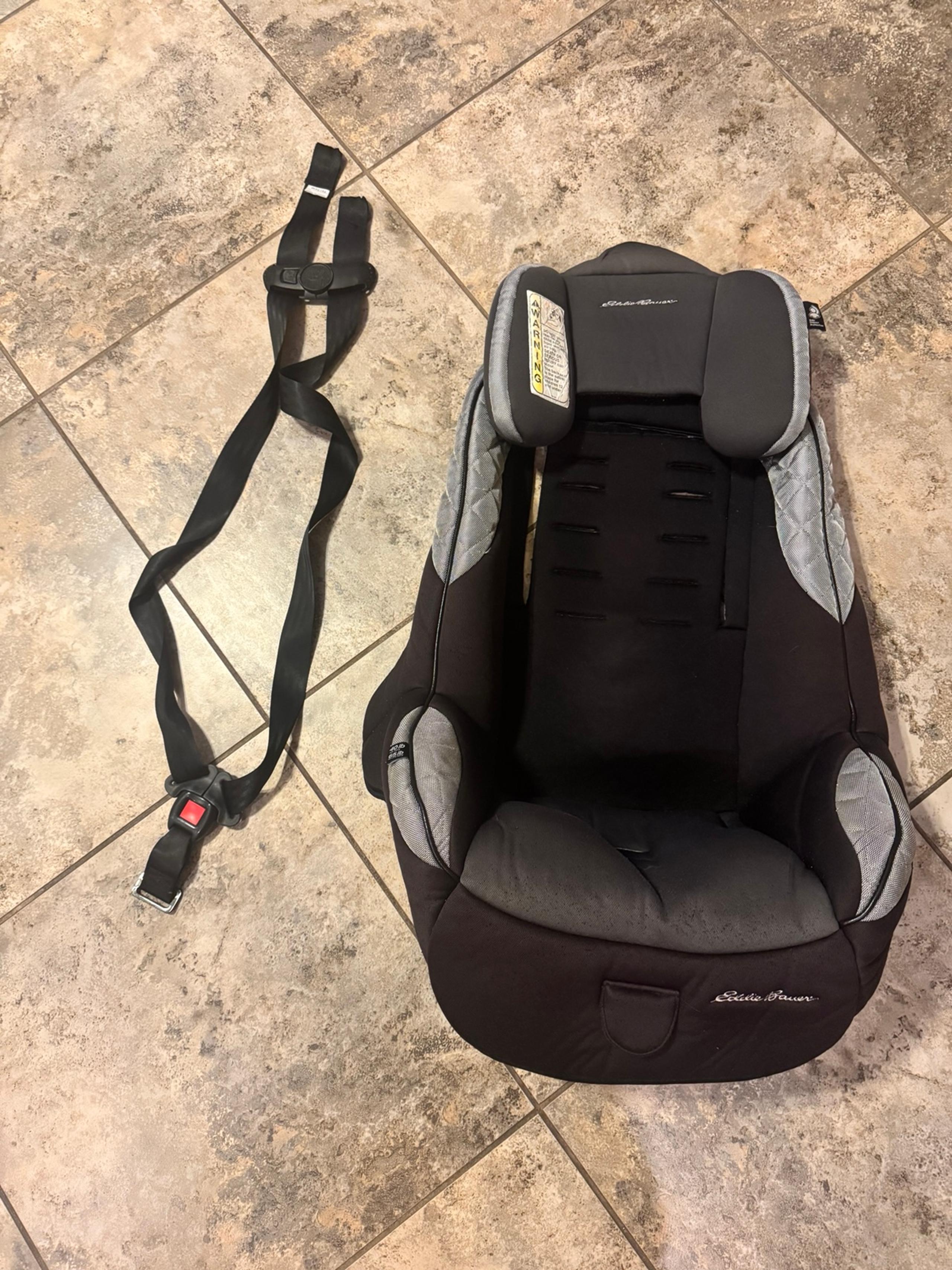 Eddie Bauer XRS 65 Convertible Car/Booster Seat cover and harness.
