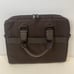 Alfani Men's Brown Lightweight Laptop Briefcase with Shoulder Strap
