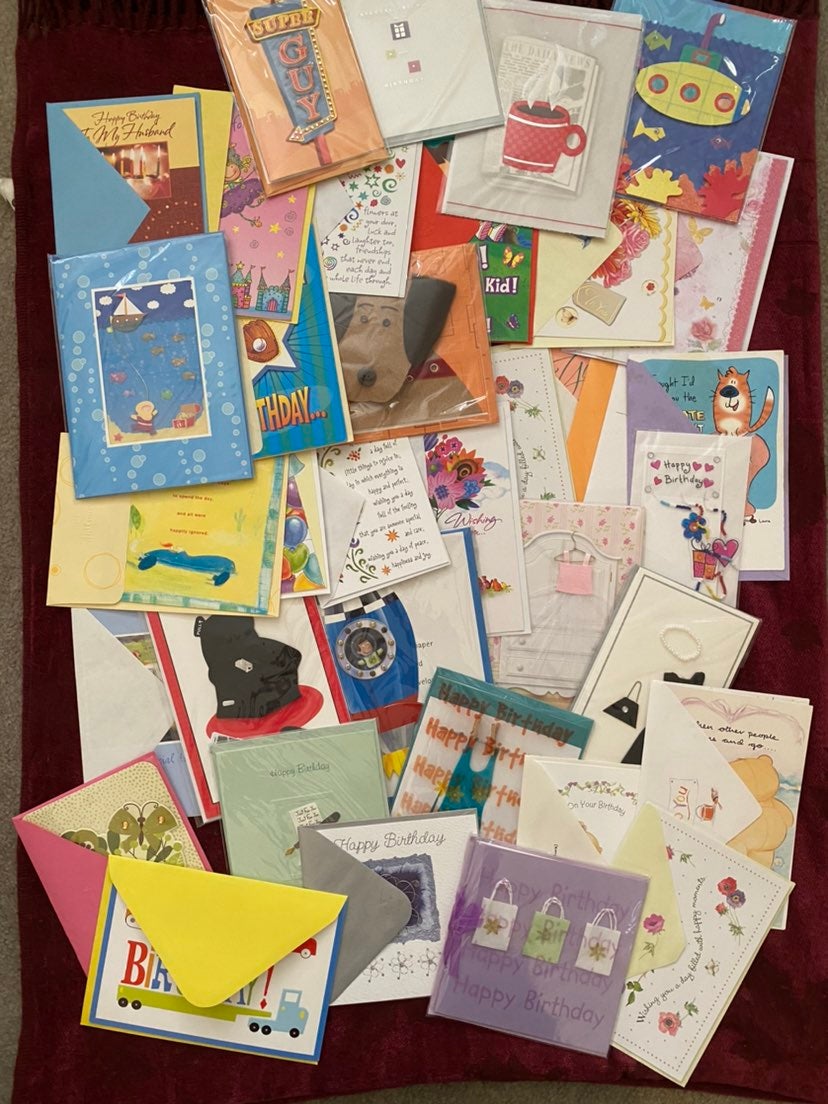 Over 100 new Birthday greeting cards
