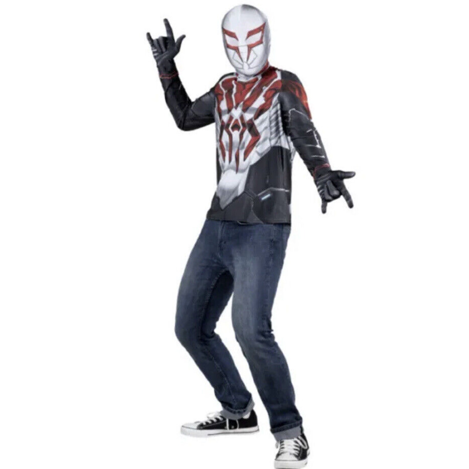 NEW Marvel Spider-Man Miles Morales Halloween Costume Medium Mens 28-30