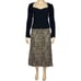 REFORMATION Glenna Ribbed Cashmere Sweater, Black, 2X