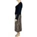 REFORMATION Glenna Ribbed Cashmere Sweater, Black, 2X