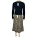 REFORMATION Glenna Ribbed Cashmere Sweater, Black, 2X