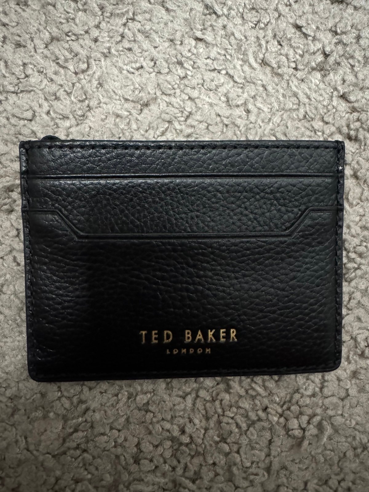 Ted Baker Black Card Holder Wallet