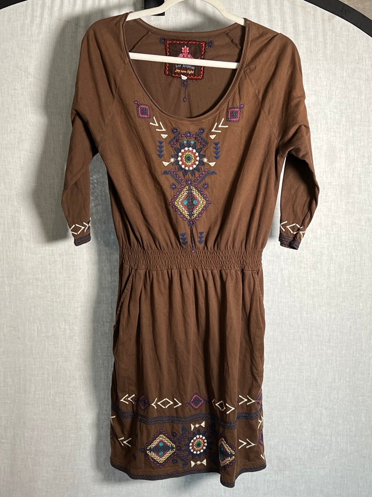 Johnny Was Beautifully Designed Dress with pockets- Small