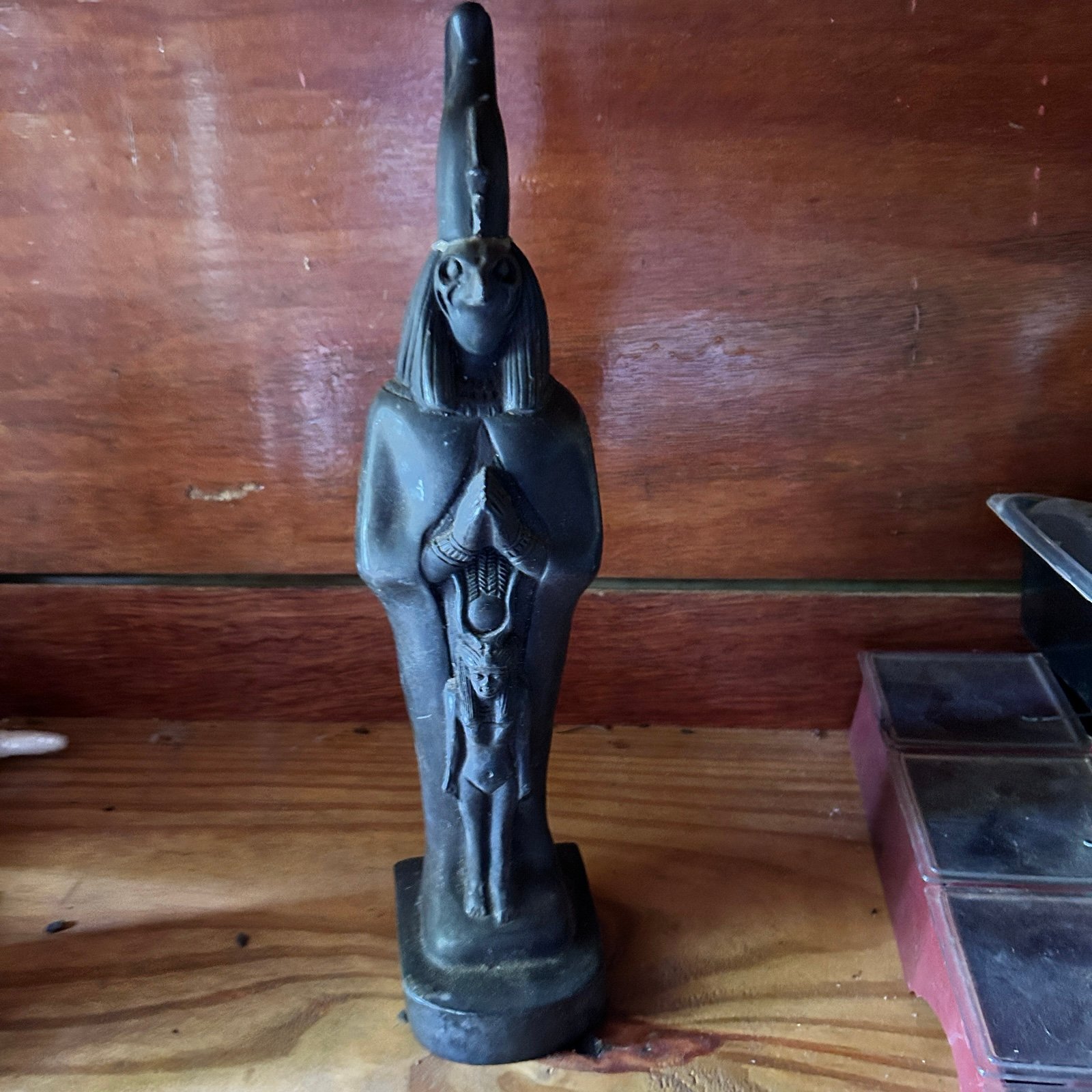 Rare Ancient Egyptian Antiquities Statue of Egyptian Heqet Egyptian Pharaoni