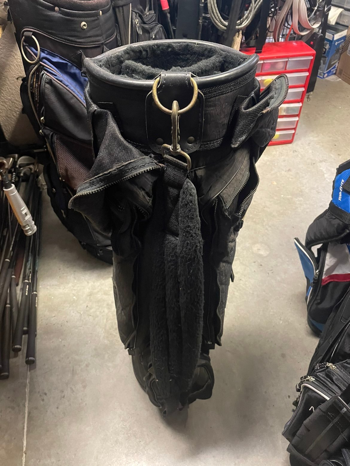 Golf cart bag Roadrunner with 4 club dividers