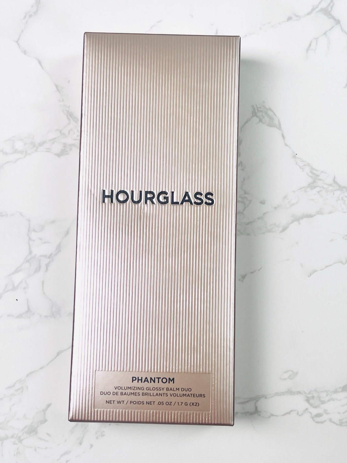 Hourglass phantom glossy lip balm duo