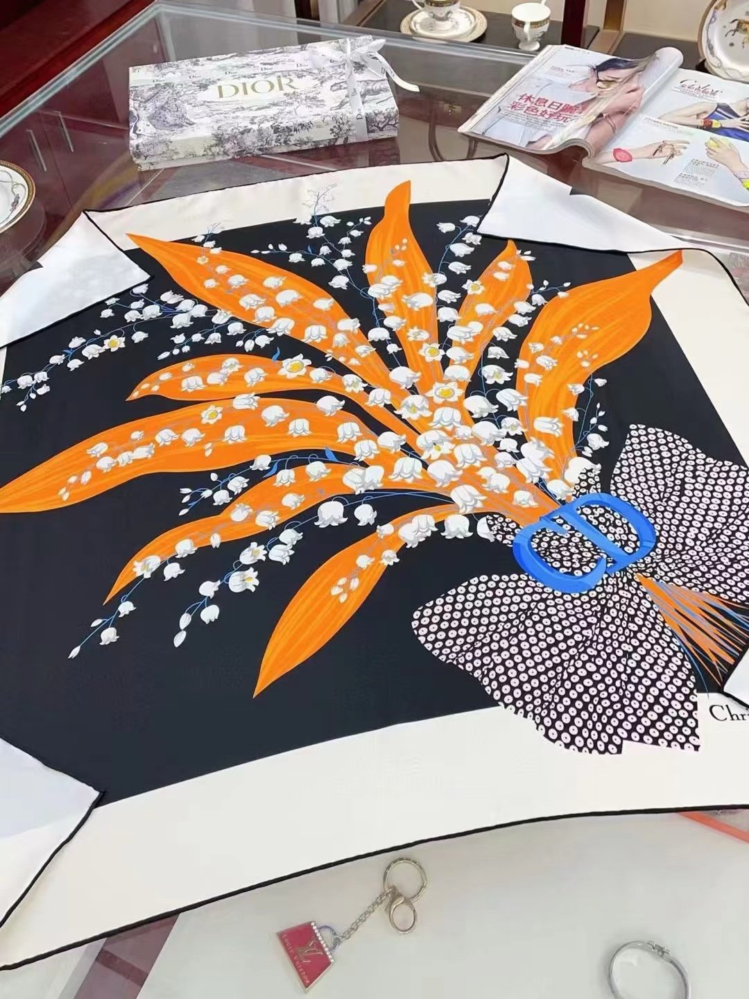 Designer inspired scarf