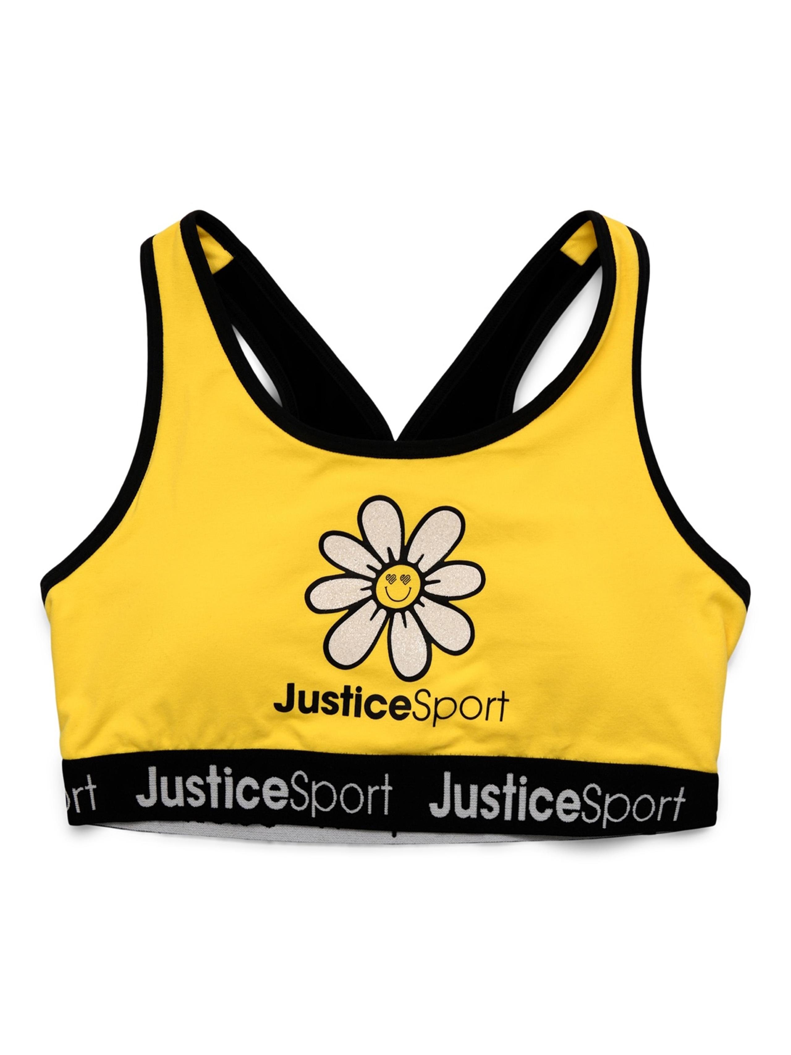 Justice Girls Logo Sports Bra, 2-Pack, Sizes 38