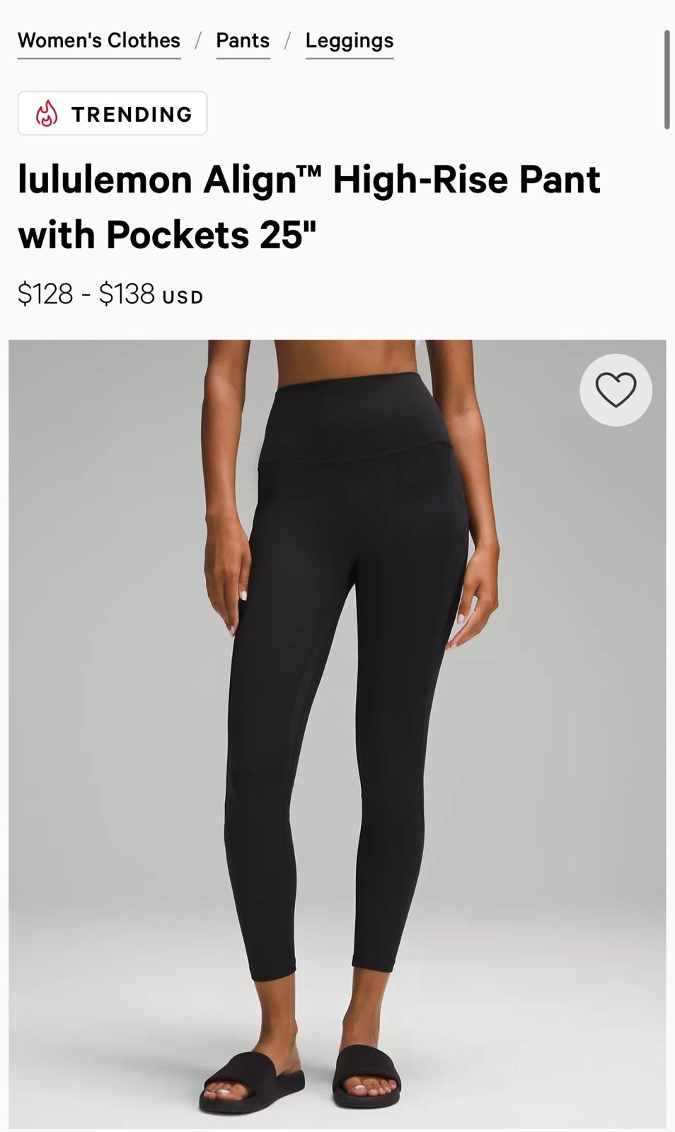 Lululemon Align High Rise Pants with Pockets