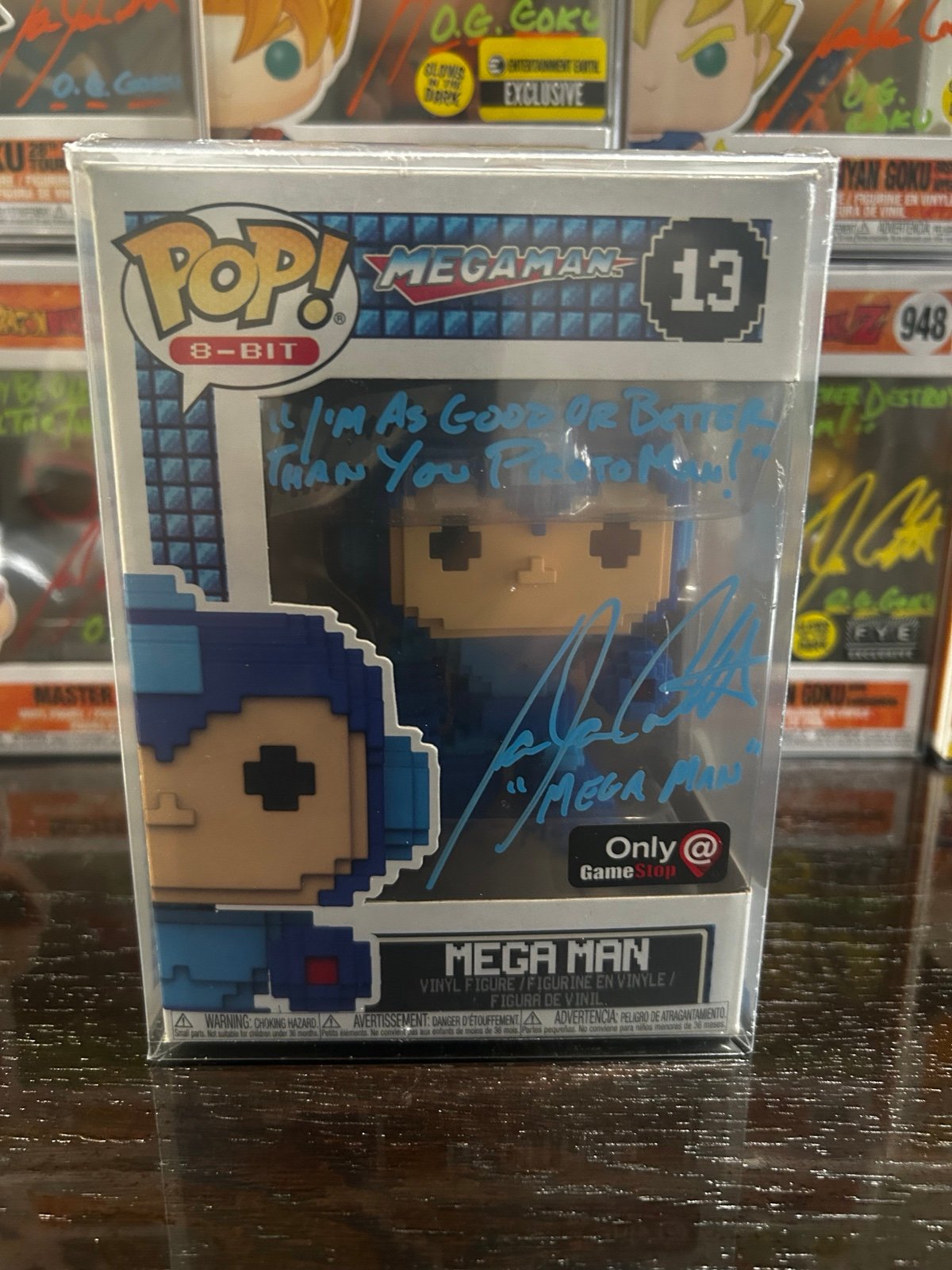 Funko Pop! Mega Man Autograph