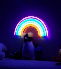 New Cute Rainbow Light Signs for Kids Gift's Gift LED Rainbow Neon Signs Rainbow