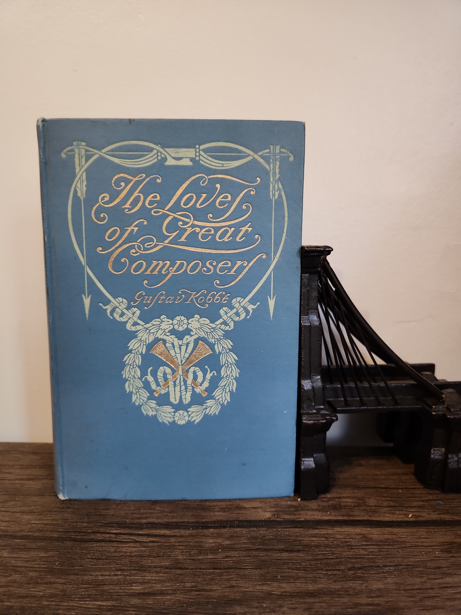1905 The love of great composers By Gustab Kobbe Collectible Rare Book S1