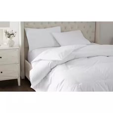 Home Decorators KING Size Medium Weight White Down Comforter