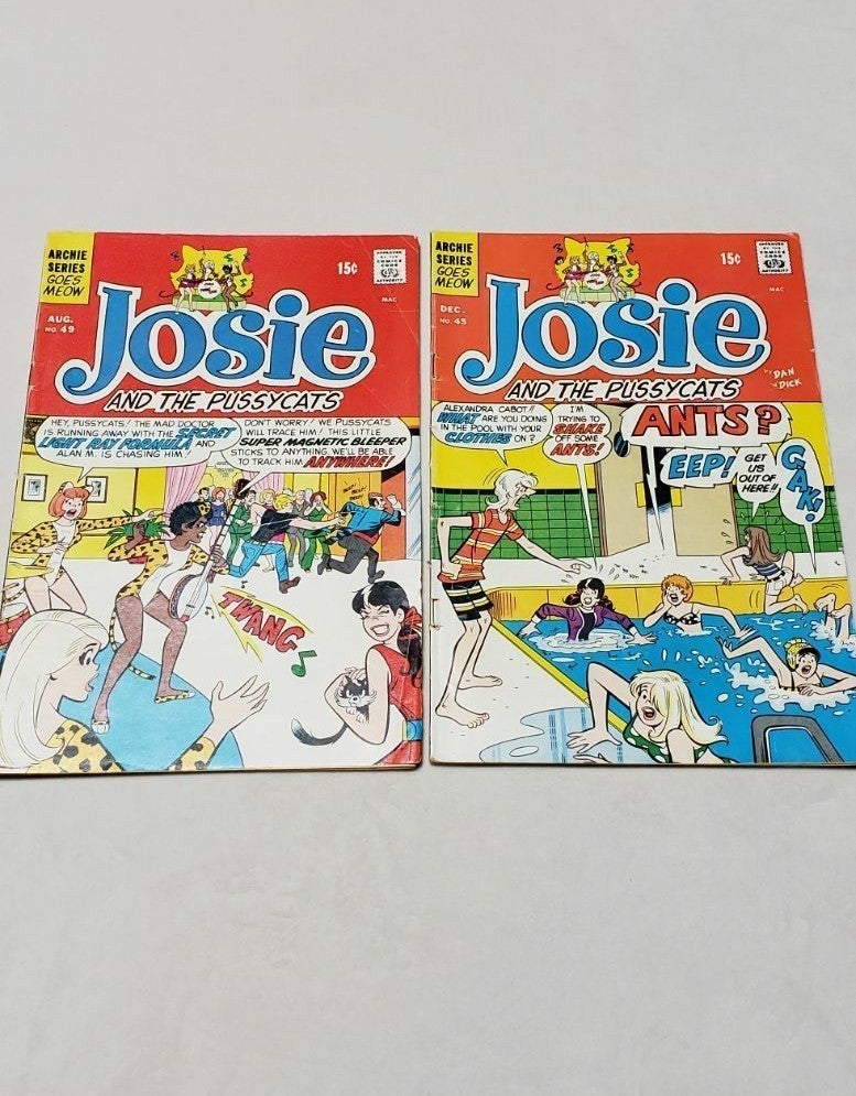 Josie & the Pussycats bronze #45 comic