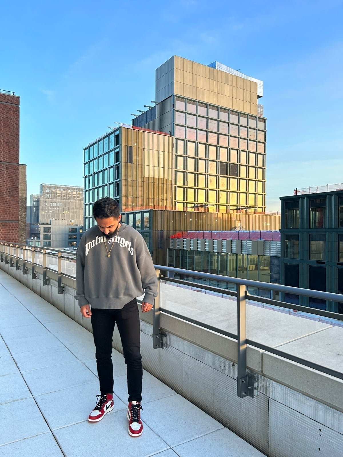 Palm angels crewneck sweater