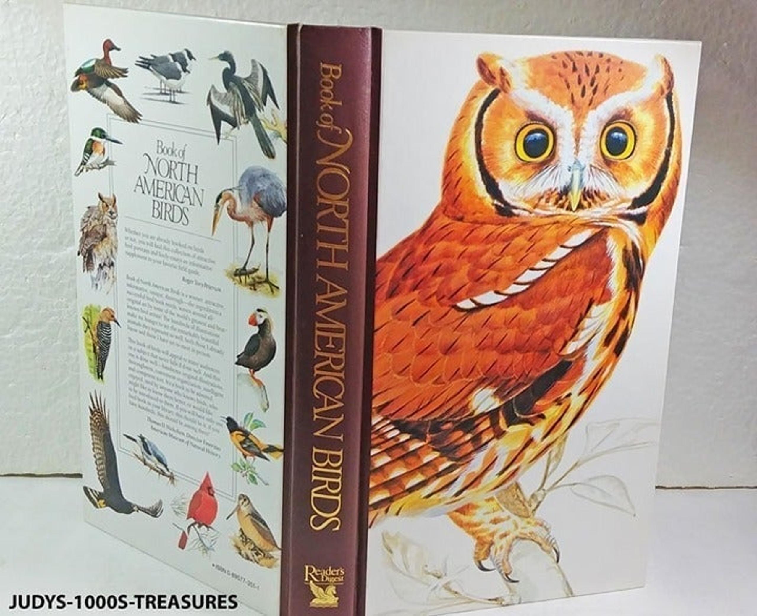 BOOK OF NORTH AMERICAN BIRDS BY READERS DIGEST 11 x 6.25 INCHES 2-lb 15.8oz 1990