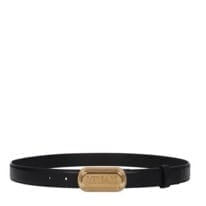 NWT Versace Men's Black Leather Belt (105IT-42US)