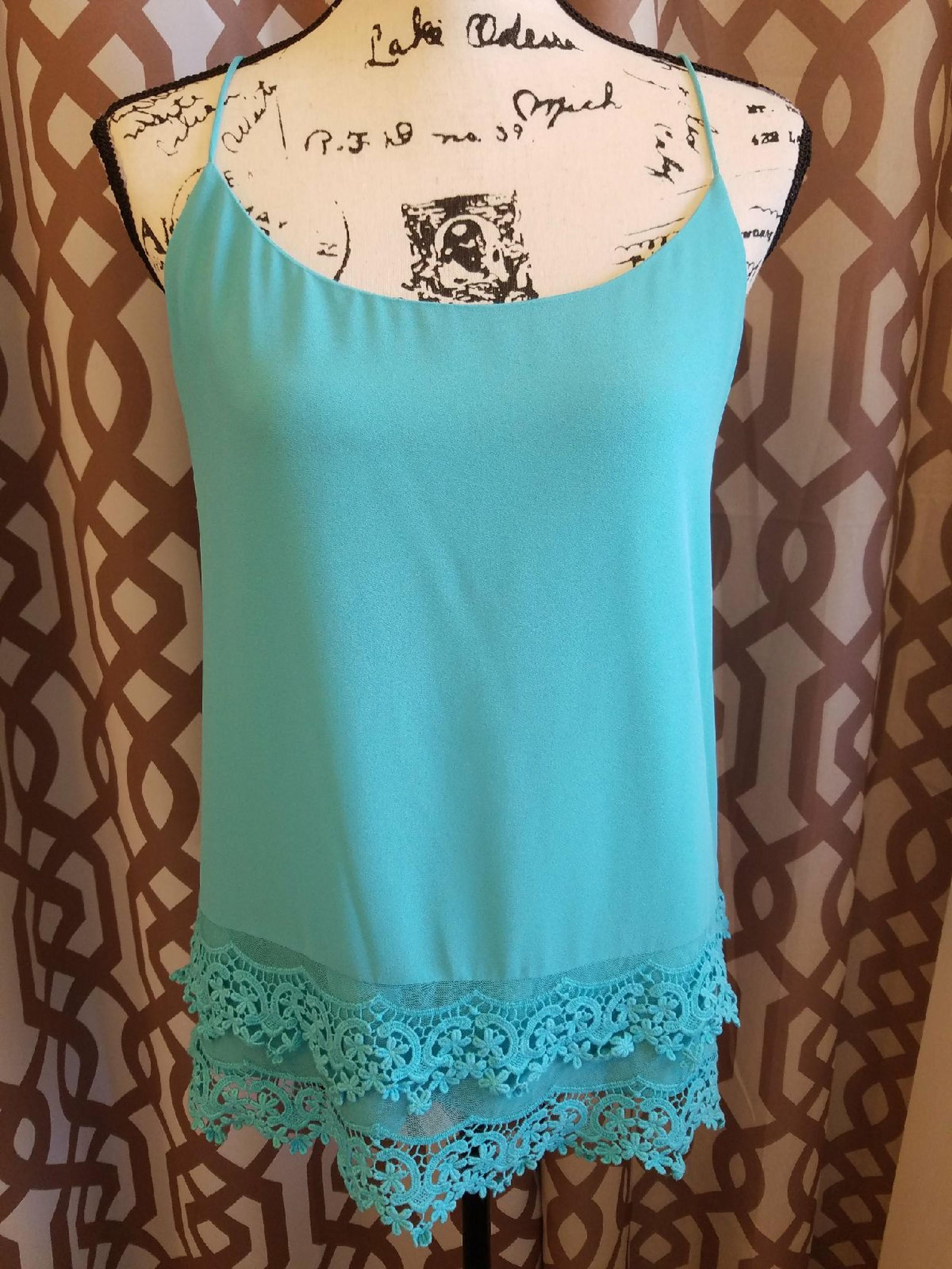 Naked Zebra Crochet Racer Back Tank Top